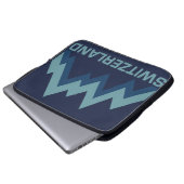 SWITZERLAND Notebook-Ärmel Laptopschutzhülle (Vorne Knopf)