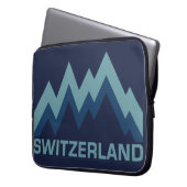 SWITZERLAND Notebook-Ärmel Laptopschutzhülle (Vorderseite Links)