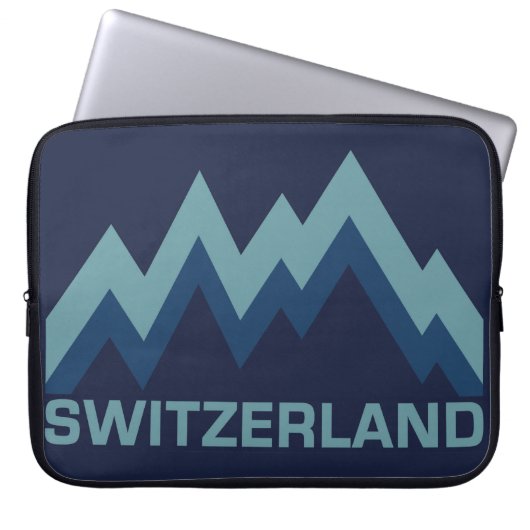 SWITZERLAND Notebook-Ärmel Laptopschutzhülle (Vorderseite)