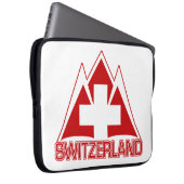 SWITZERLAND Notebook-Ärmel Laptopschutzhülle (Vorne Rechts)
