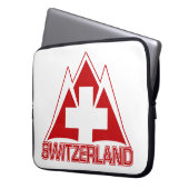 SWITZERLAND Notebook-Ärmel Laptopschutzhülle (Vorderseite Links)