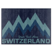 SWITZERLAND-Schneidbrett Schneidebrett (Vorderseite)