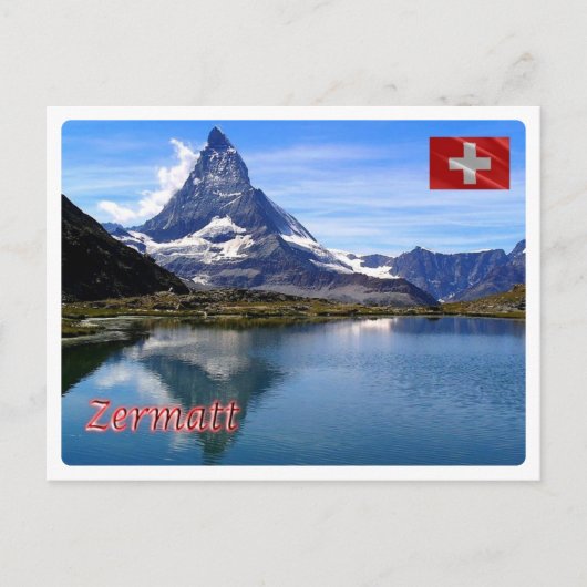 Switzerland - Zermatt - Postkarte (Vorderseite)