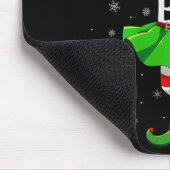 Swole Elf Christmas Girls Women Elf Squad Xmas Fam Mousepad (Ecke)