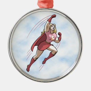 Swole Frau Ornament Aus Metall