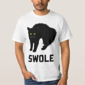 Swole Katze ist Kätzchen Swole T-Shirt (Vorderseite)