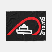 Swole Mates Niedlich Workout Matching Paare Valent Fleecedecke (Vorderseite (Horizontal))