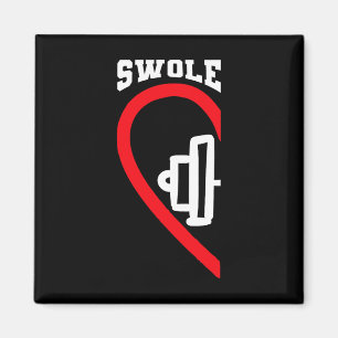 Swole Mates Niedlich Workout Matching Paare Valent Magnet
