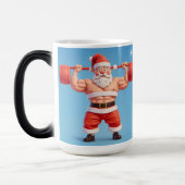 Swole Santa: Gewinn machen und Geschenke liefern Verwandlungstasse (Links)
