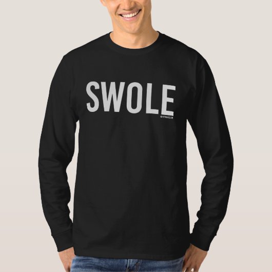 SWOLE - Typ-Fitness - .png T-Shirt (Vorderseite)