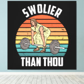 Swolier Than Leinwanddruck (Insitu (Holzboden))