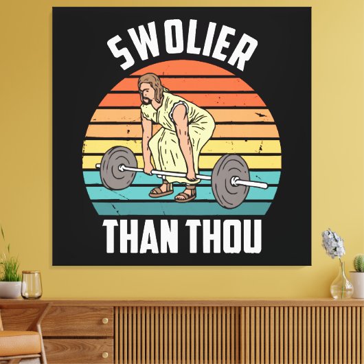 Swolier Than Leinwanddruck (Insitu (Wohnzimmer))