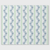 Swoon Staffordshire Dogs Vine Slate and Green Geschenkpapier (Flach)