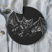 Swooping Bat - von BurnsInHell Button (Beispiel)