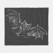 Swooping Bat - von BurnsInHell Fleecedecke (Vorderseite (Horizontal))