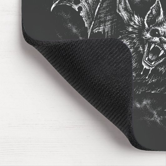 Swooping Bat - von BurnsInHell Mousepad (Ecke)