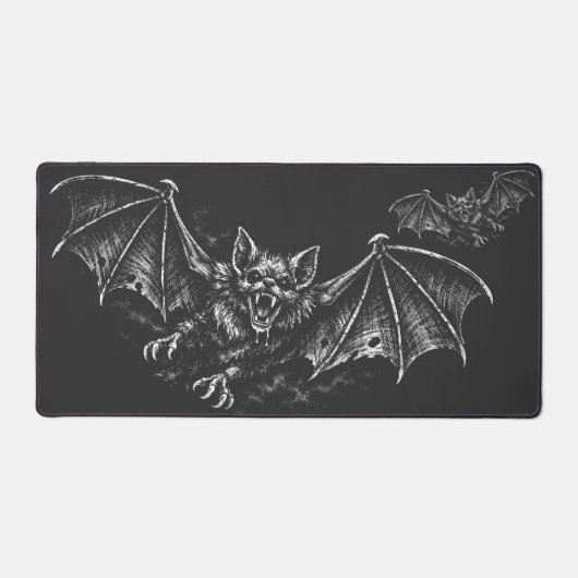 Swooping Bat - von BurnsInHell Schreibtischunterlage (Vorderseite)