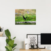 Swooping Eagle Poster (Heimbüro)