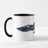 Swooping Magpie-Tasse Tasse (Links)