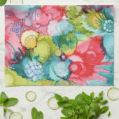 Swoosh-Gekritzel-Geschirrtuch Geschirrtuch (Gefaltet)