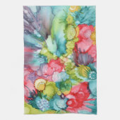 Swoosh-Gekritzel-Geschirrtuch Geschirrtuch (Vertikal)