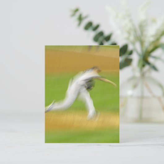 Swoosh Pitch Postkarte (Stehend Vorderseite)