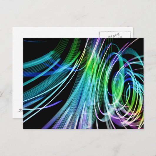 Swoosh Postcard Postkarte (Vorne/Hinten)