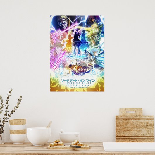 Sword Art Online Alicization War of Underworld Poster (Küche)