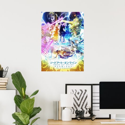 Sword Art Online Alicization War of Underworld Poster (Heimbüro)