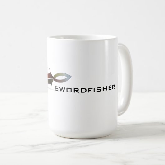 Sword Fisher Kaffeetasse (VorderseiteRechts)