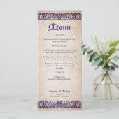 Sword Royal Wedding Menu (Stehend Vorderseite)