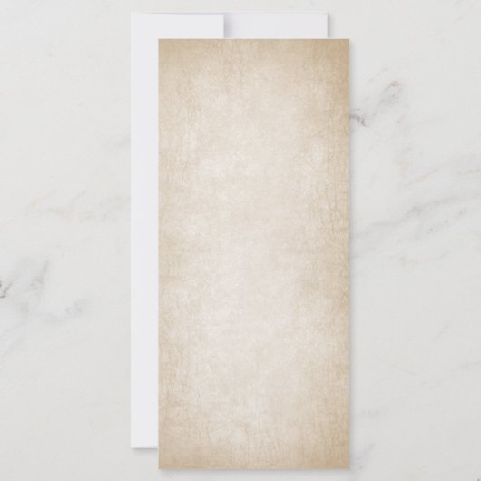 Sword Royal Wedding Menu (Rückseite)