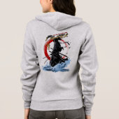 Swordfighter | Women's Full-zip Hoodie (Rückseite)