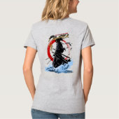 Swordfighter | Women's V-Neck T-Shirt (Rückseite)