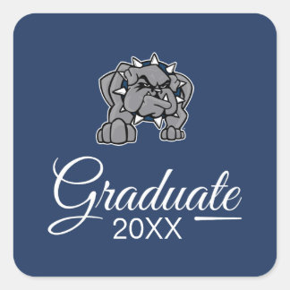 SWOSU Graduate Quadratischer Aufkleber