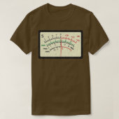 SWR Meter Amateur Ham Radio gestört Design T-Shirt (Design vorne)