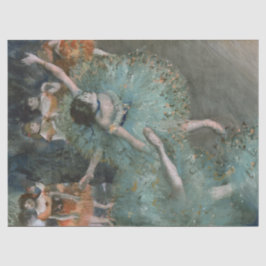 Swying Dancer Dancer in Green Edgar Degas Seidenpapier