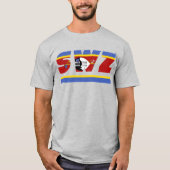 SWZ Swaziland Eswatini African ISO Code 3166 T-Shirt (Vorderseite)