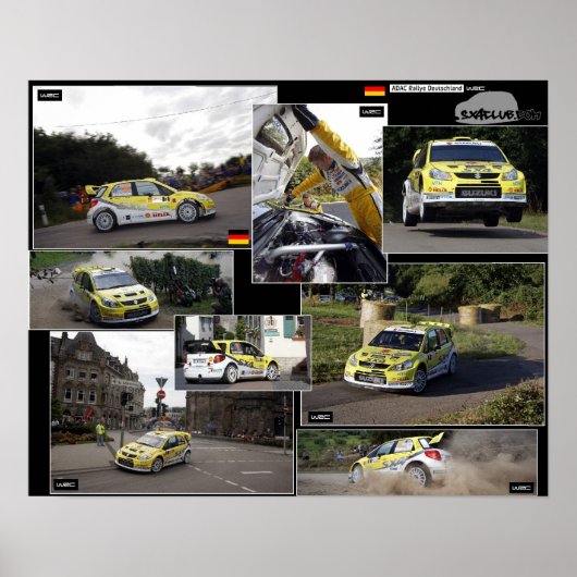 SX4 Kundgebung Deutschland 2008 Poster (Vorne)