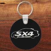 SX4CLUB Schlüsselanhänger Sedan (Vorderseite)