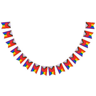 Sx Worker Inclusive Progressive Pride Flag Wimpelkette