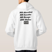 SXE ordnet - gerade Rand-Durchschnitte an, die ich Hoodie (Rückseite)