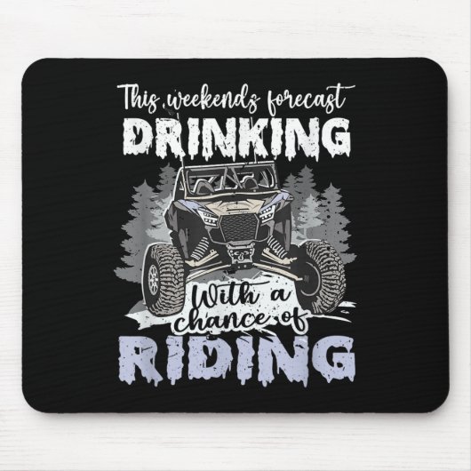 SxS-UTV-Wochenendewettervorhersage Trinken mit ein Mousepad (Vorne)