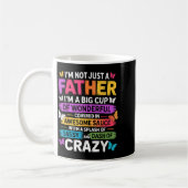 Sy Father Funny Quote Dad Humor Men Women  Kaffeetasse (Links)