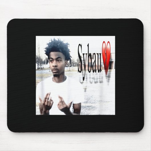 Sybau Lazer Dim 700 Streetwear Funny Gift Novelty Mousepad (Vorne)