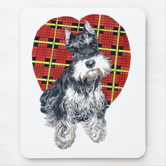 Sybil der Schnauzer Mousepad (Vorne)