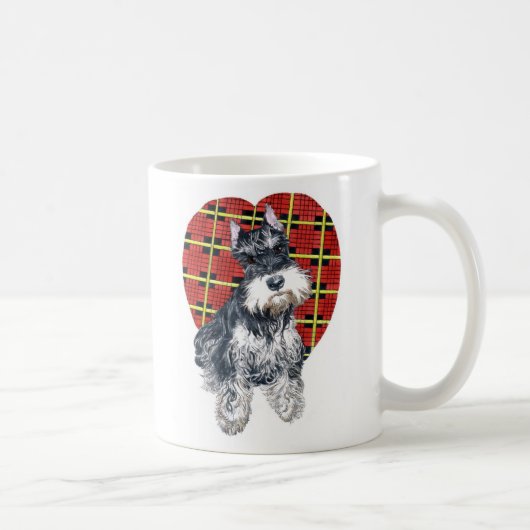 Sybil die Schnauzer-Tasse Kaffeetasse (Rechts)
