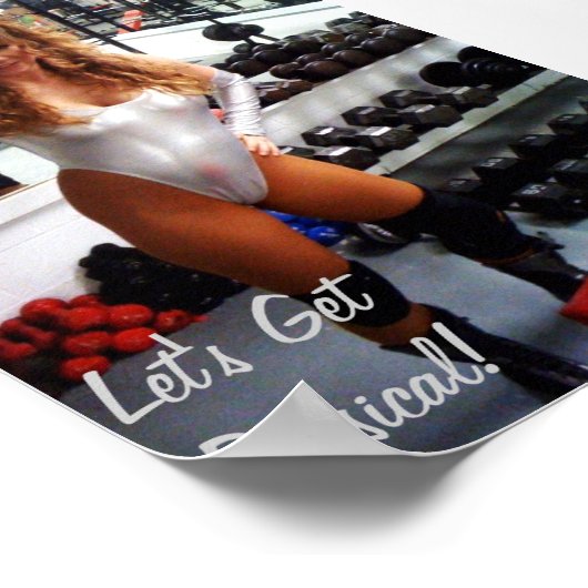 Sybil Starr Work Out Print Poster (Ecke)