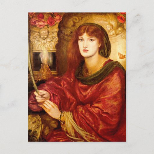 Sybilla Palmifella (Die Schönheit des Souls) Postkarte (Vorderseite)