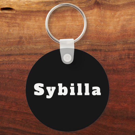 Sybilla Schlüsselanhänger (Rückseite)